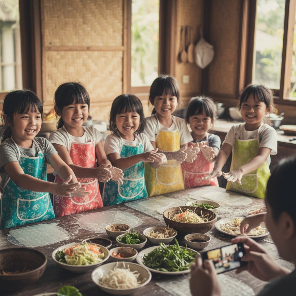 Kids Cooking Class - 2 hours - Rp 250.000