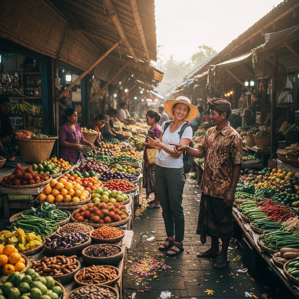 Market Tour + Cooking in Ubud Bali